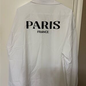 White Paris France Shirt